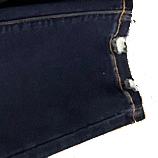 Plus Size Distressed High Waist Denim Skinny Jeans